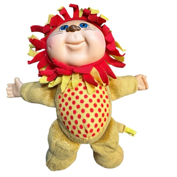 Cabbage Patch Kids Cuties Zoo Friends Collectible‎ Plush Austin Lion - Picture 5 of 10